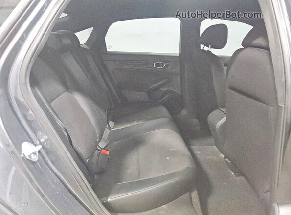 2HGFE2F58PH558583 2023 HONDA CIVIC Gray Vista de los asientos traseros