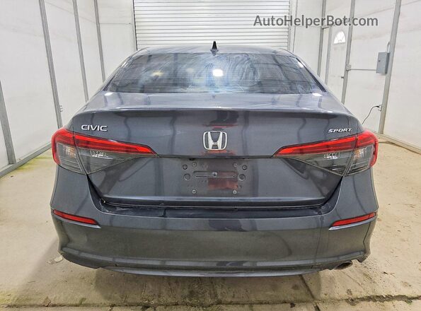 2HGFE2F58PH558583 2023 HONDA CIVIC Gray Vista trasera