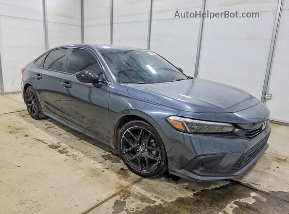 2HGFE2F58PH558583 2023 HONDA CIVIC Gray Delantero derecho