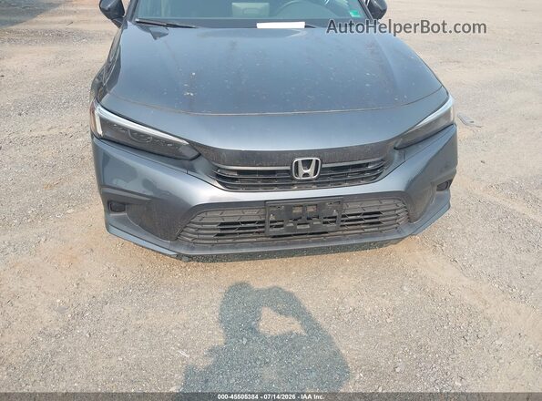 2HGFE2F58PH564030 2023 HONDA CIVIC Gray წინა ხედი