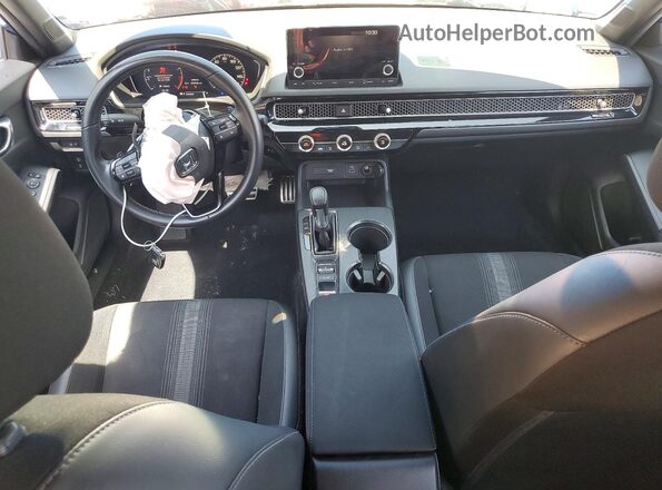 2HGFE2F58RH504882 2024 HONDA CIVIC Синий Вид панели приборов