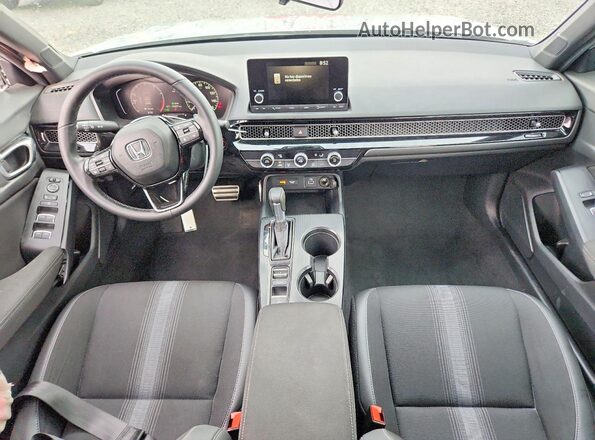 2HGFE2F58RH509628 2024 HONDA CIVIC Silver წინა პანელის ხედი