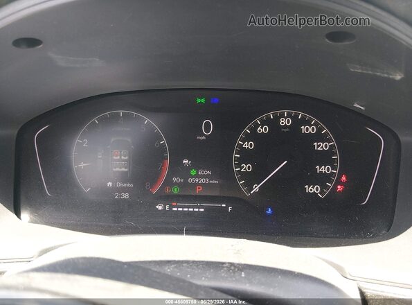 2HGFE2F58RH516062 2024 HONDA CIVIC Gray Вид задніх сидінь