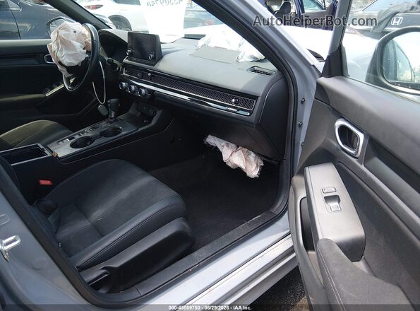 2HGFE2F58RH516062 2024 HONDA CIVIC Gray Вид салону спереду