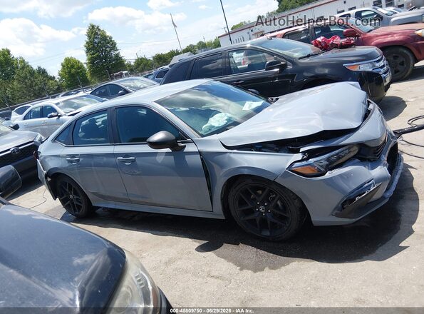 2HGFE2F58RH516062 2024 HONDA CIVIC Gray Панорамний вид салону 360°