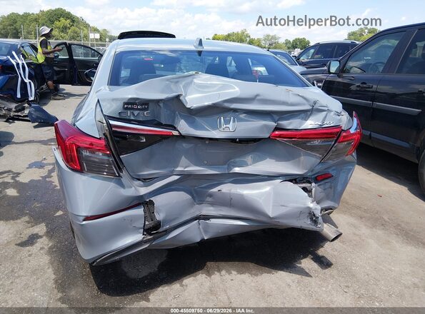 2HGFE2F58RH516062 2024 HONDA CIVIC Gray Вид щитка приладів