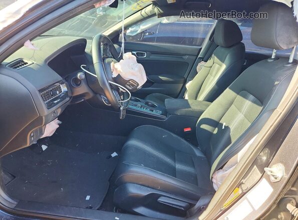2HGFE2F58RH533797 2024 HONDA CIVIC Gray Widok wnętrza z przodu