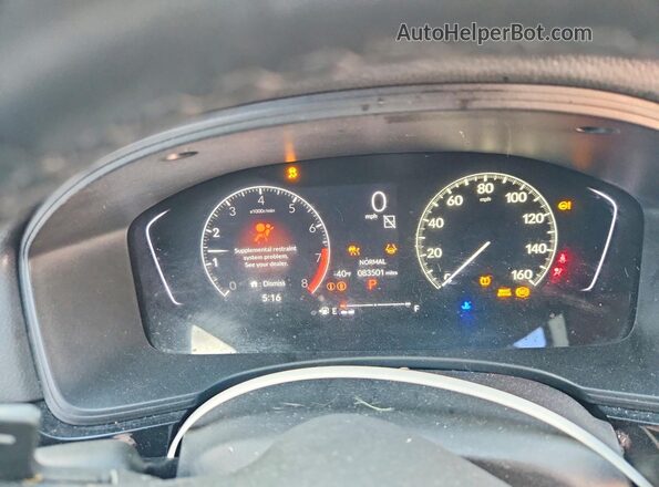 2HGFE2F58RH533797 2024 HONDA CIVIC Gray Widok zestawu wskaźników