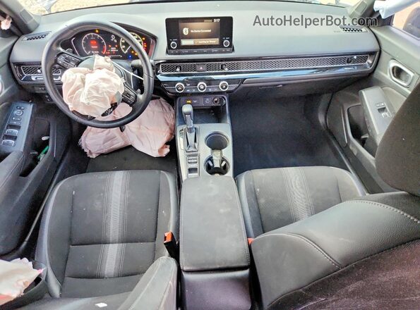 2HGFE2F58RH533797 2024 HONDA CIVIC Gray Widok deski rozdzielczej