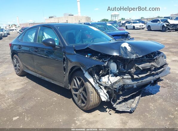2HGFE2F58RH551006 2024 HONDA CIVIC Black Front view