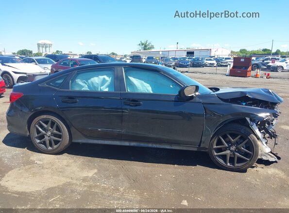 2HGFE2F58RH551006 2024 HONDA CIVIC Black Rear interior view