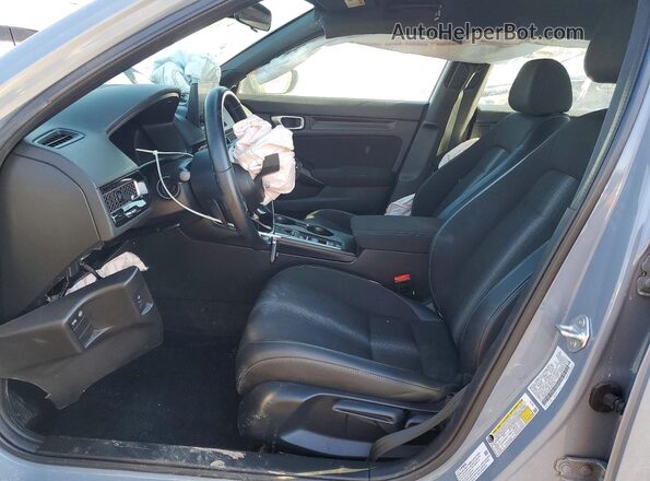 2HGFE2F58RH578786 2024 HONDA CIVIC Gray Вид салону спереду