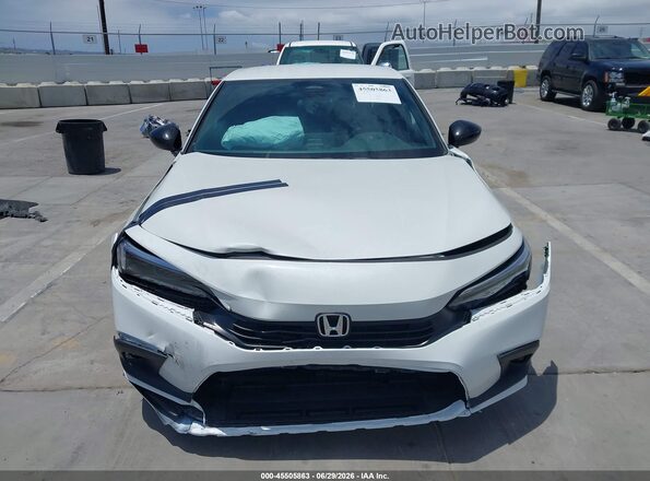 2HGFE2F58RH583194 2024 HONDA CIVIC White ხელსაწყოთა პანელის ხედი