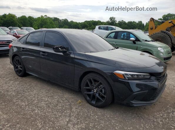 2HGFE2F58RH586421 2024 HONDA CIVIC Black წინა მარჯვენა