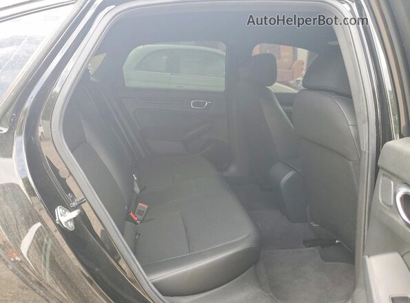 2HGFE2F58RH586421 2024 HONDA CIVIC Black უკანა სავარძლების ხედი