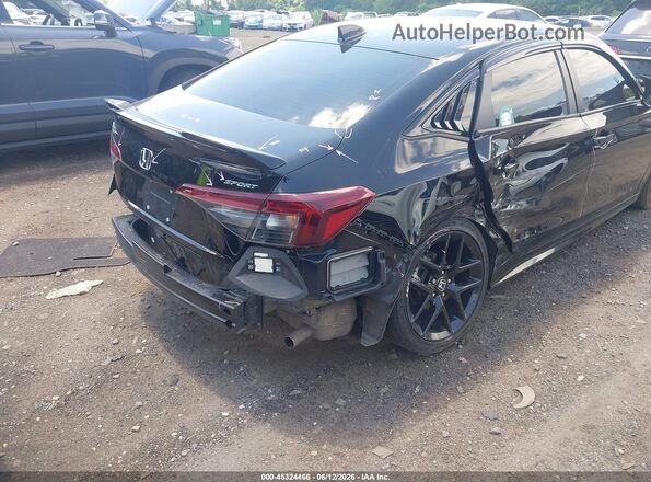 2HGFE2F58SH512695 2025 HONDA CIVIC Black Դիմացի տեսք