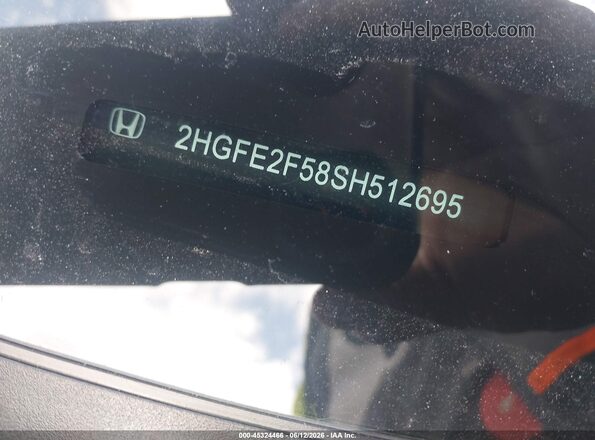 2HGFE2F58SH512695 2025 HONDA CIVIC Black 