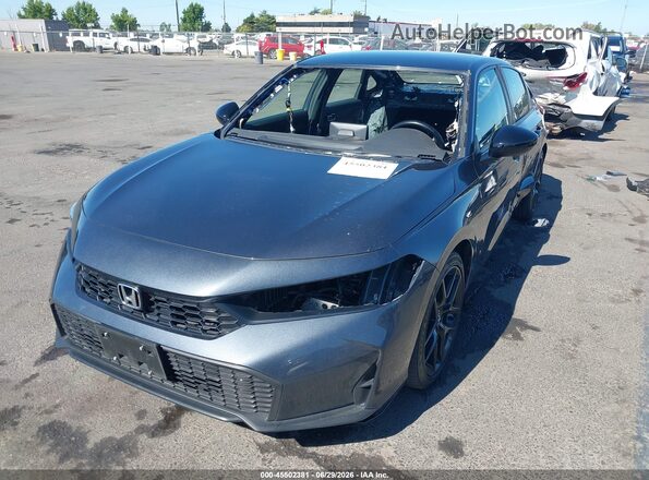 2HGFE2F58SH513619 2025 HONDA CIVIC Gray Vista tres cuartos delantera izquierda