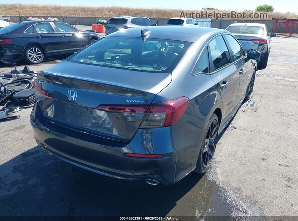 2HGFE2F58SH513619 2025 HONDA CIVIC Gray Trasero derecho