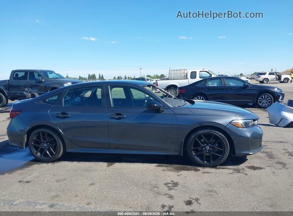2HGFE2F58SH513619 2025 HONDA CIVIC Gray Vista interior trasera