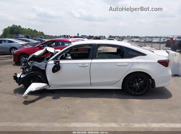 2HGFE2F58SH526273 2025 HONDA CIVIC White Սալոնի 360 աստիճան տեսք