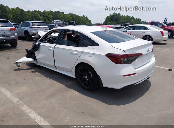 2HGFE2F58SH526273 2025 HONDA CIVIC White Հետևի ձախ