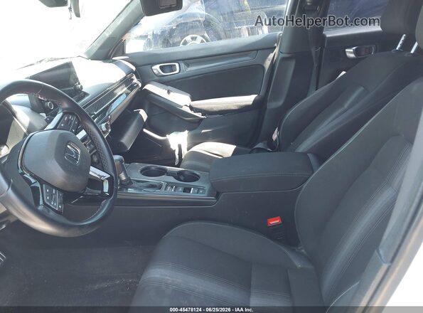 2HGFE2F58SH540240 2025 HONDA CIVIC Белый Вид салона спереди
