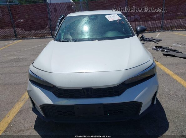 2HGFE2F58SH540240 2025 HONDA CIVIC Белый Вид задней части салона