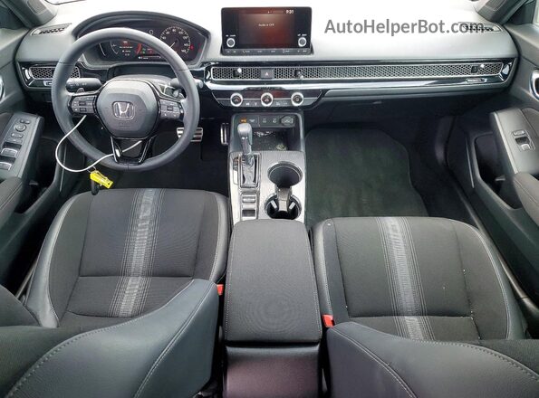 2HGFE2F58SH544577 2025 HONDA CIVIC Gray Dashboard view