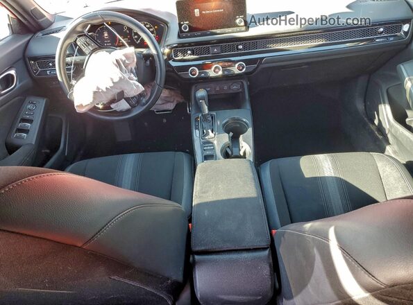 2HGFE2F58SH545048 2025 HONDA CIVIC Красный Вид панели приборов