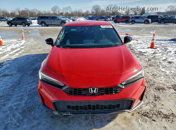 2HGFE2F58SH545048 2025 HONDA CIVIC Красный Вид спереди