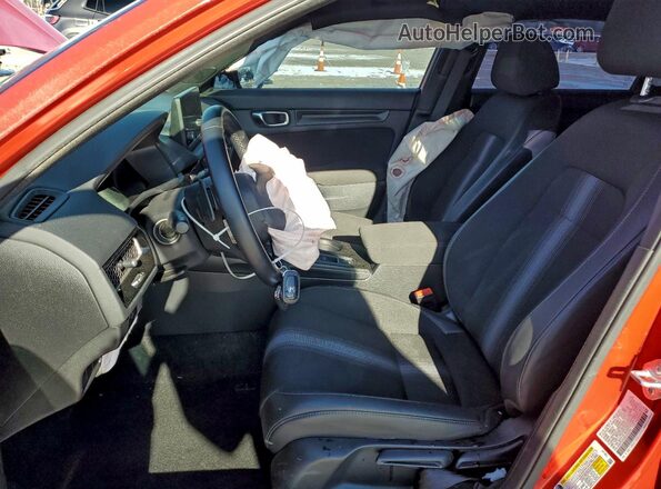 2HGFE2F58SH545048 2025 HONDA CIVIC Красный Вид салона спереди