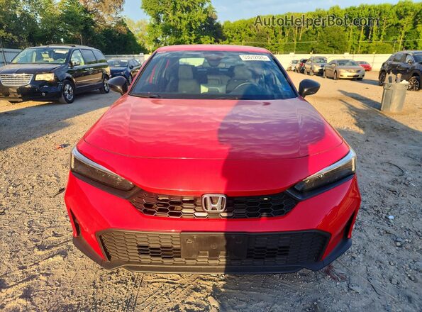 2HGFE2F58SH573903 2025 HONDA CIVIC Red Vista frontal