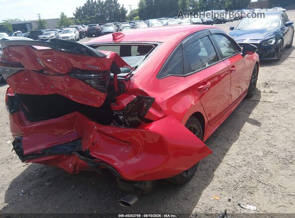 2HGFE2F58SH575991 2025 HONDA CIVIC Red Задня права чверть