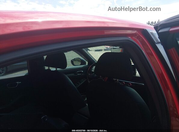 2HGFE2F58SH575991 2025 HONDA CIVIC Red Вид наклейки з VIN-кодом