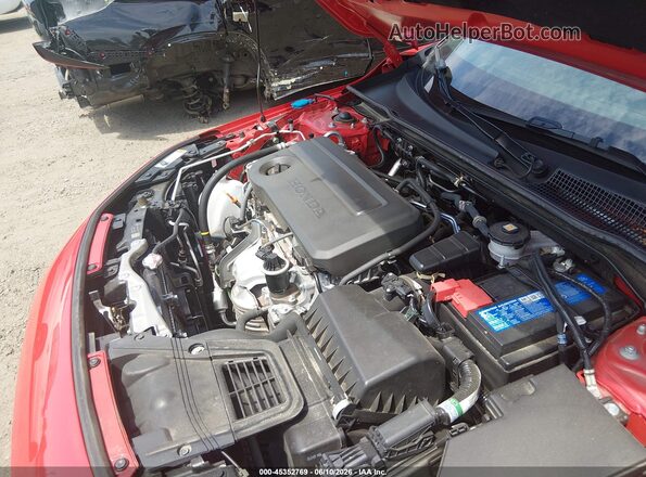 2HGFE2F58SH575991 2025 HONDA CIVIC Red Вид ззаду