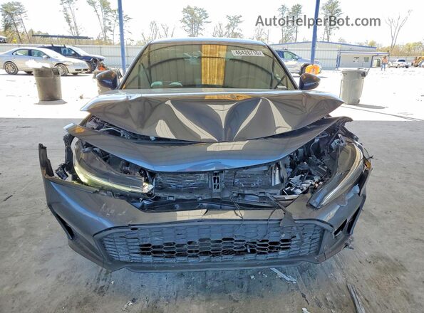 2HGFE2F58SH591298 2025 HONDA CIVIC Black Դիմացի տեսք