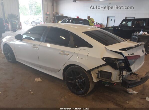 2HGFE2F58SH592161 2025 HONDA CIVIC White Rear left