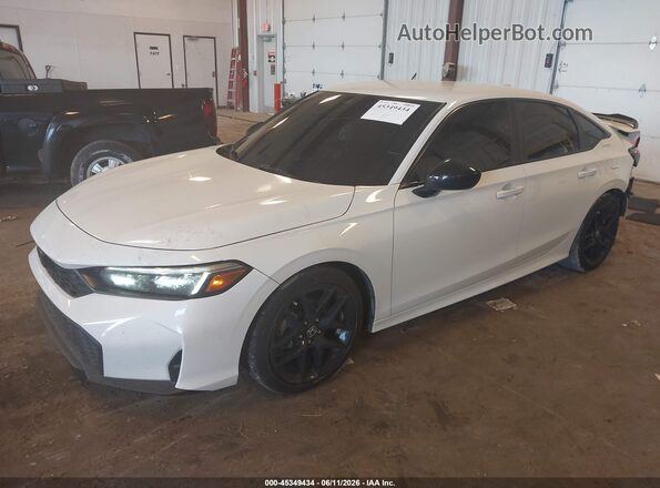 2HGFE2F58SH592161 2025 HONDA CIVIC White Front left