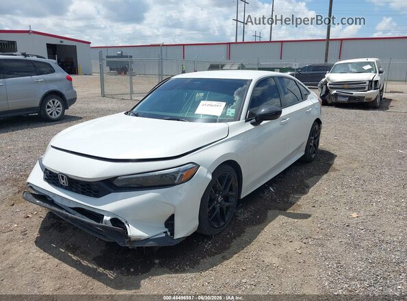 2HGFE2F58SH596713 2025 HONDA CIVIC Белый Передняя левая четверть