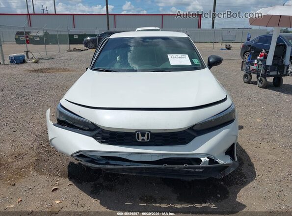 2HGFE2F58SH596713 2025 HONDA CIVIC Белый Вид панели приборов