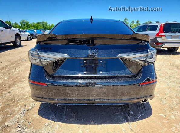 2HGFE2F58SH597425 2025 HONDA CIVIC Black Vista trasera