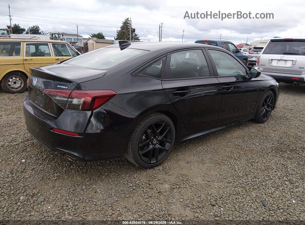 2HGFE2F58SH603790 2025 HONDA CIVIC Black Tył prawy