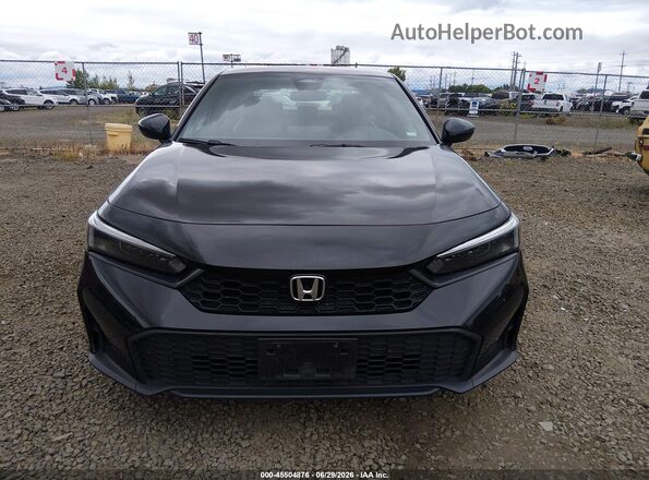 2HGFE2F58SH603790 2025 HONDA CIVIC Black Widok deski rozdzielczej
