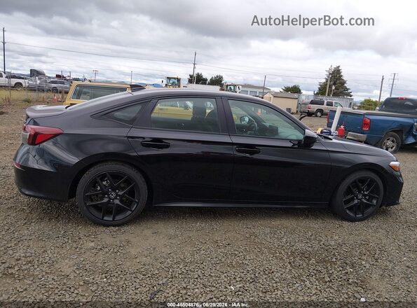 2HGFE2F58SH603790 2025 HONDA CIVIC Black Widok zestawu wskaźników