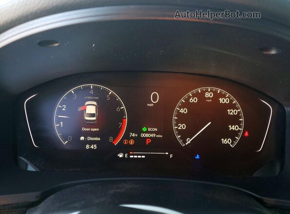 2HGFE2F58SH605796 2025 HONDA CIVIC Gray 