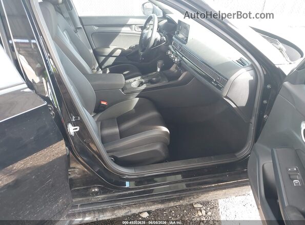 2HGFE2F58TH508468 2026 HONDA CIVIC Black წინა სალონის ხედი