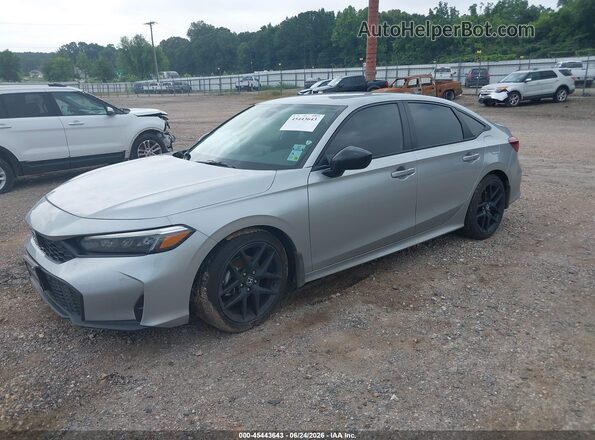 2HGFE2F58TH523813 2026 HONDA CIVIC Серый Передняя левая четверть