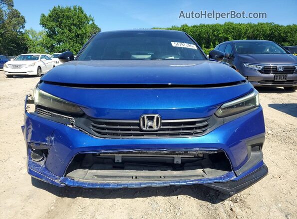 2HGFE2F59NH518753 2022 HONDA CIVIC Blue Vista frontal