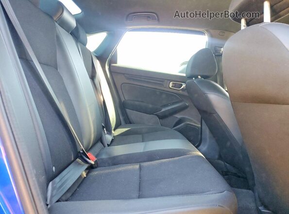 2HGFE2F59NH518753 2022 HONDA CIVIC Blue Vista de los asientos traseros